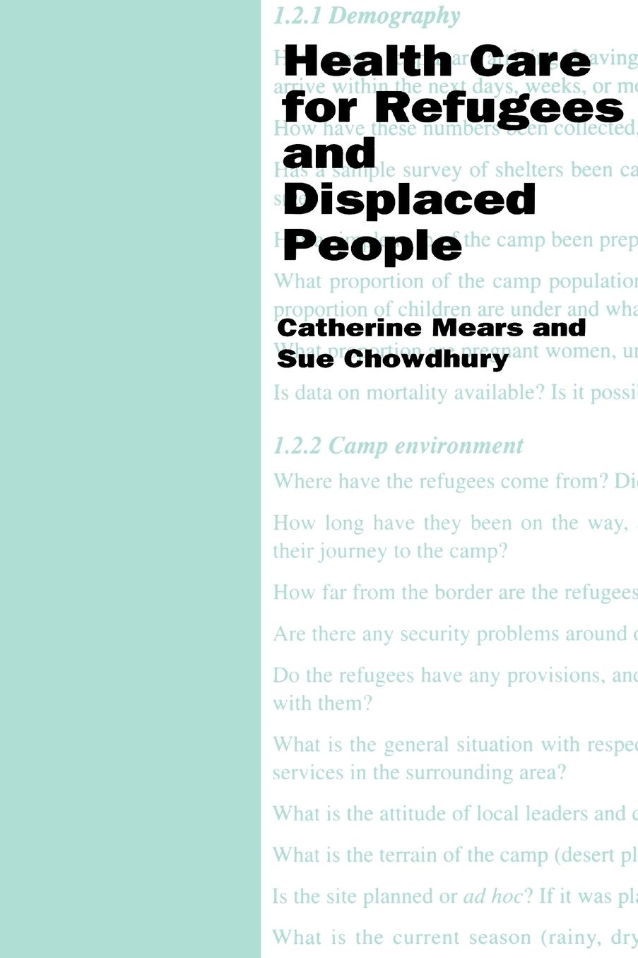 Health Care for Refugees and Displaced People