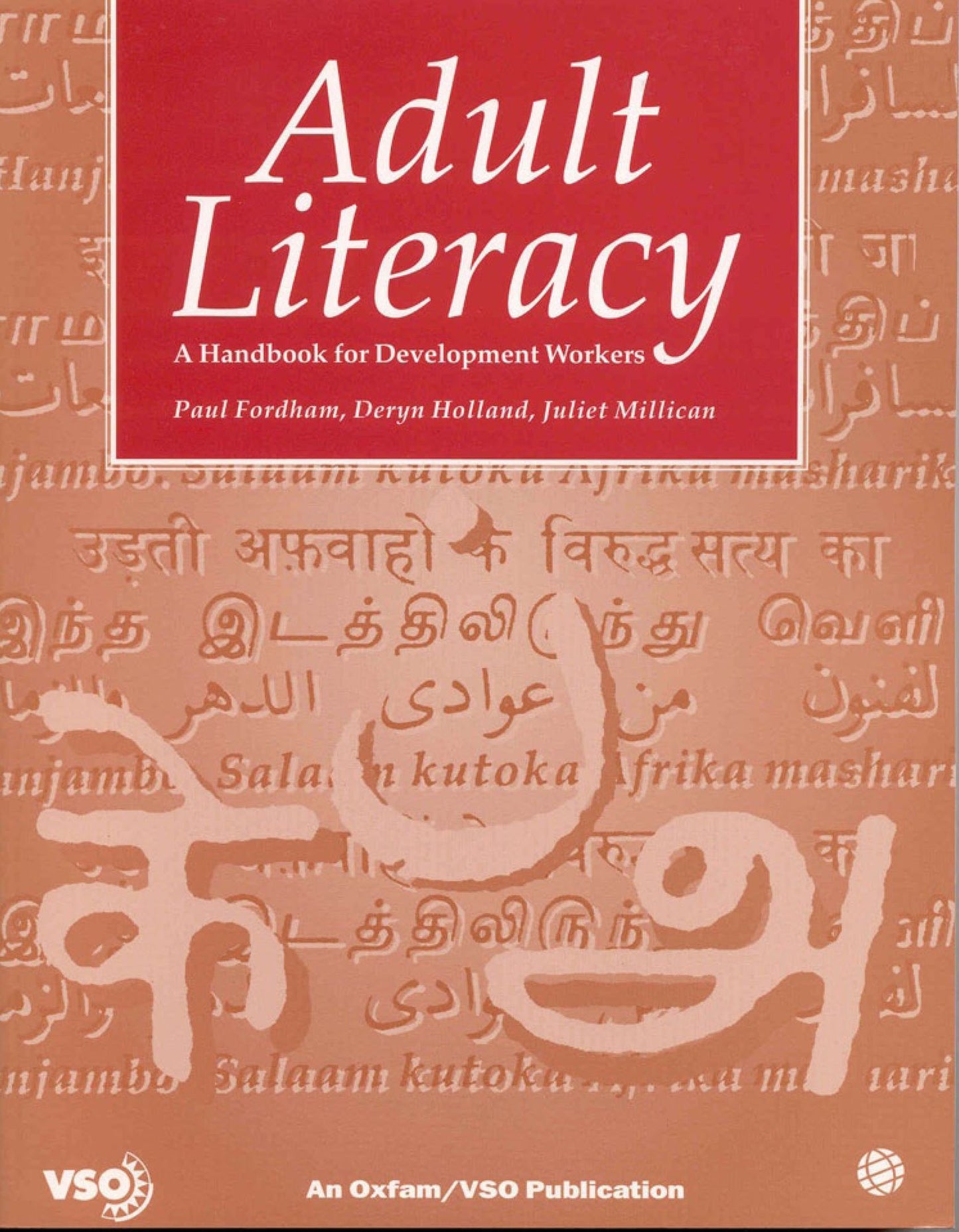 Adult Literacy: A Handbook for Development Workers