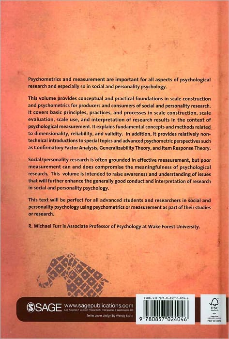 Scale Construction and Psychometrics for Social and Personality Psychology