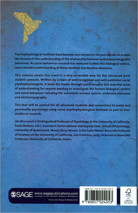 Social Psychophysiology for Social and Personality Psychology
