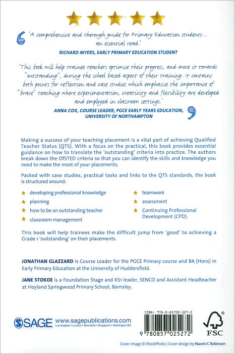 Achieving Outstanding on your Teaching Placement: Early Years and Primary School-based Training