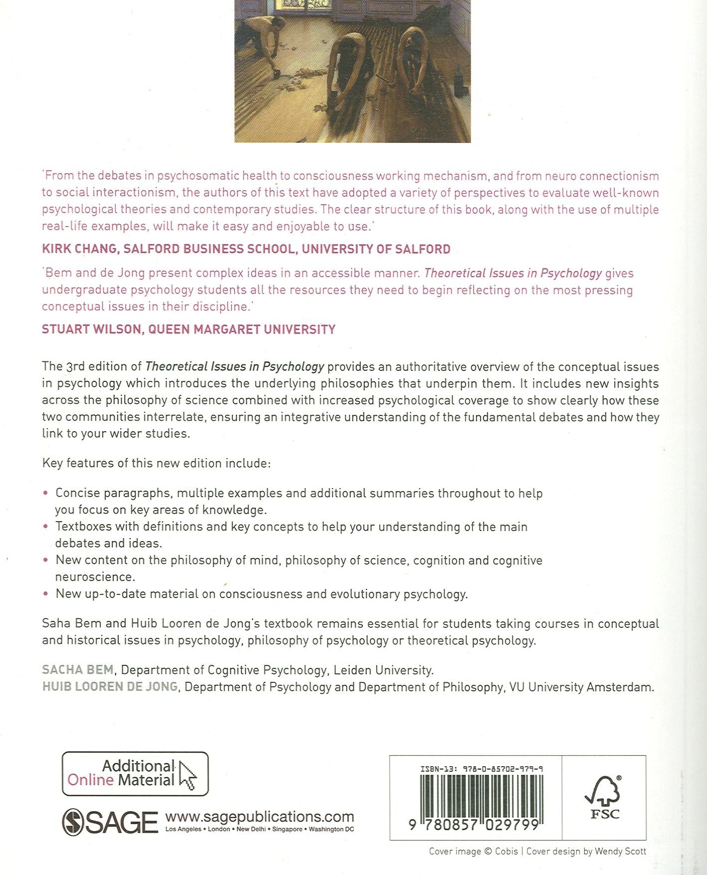 Theoretical Issues in Psychology: An Introduction