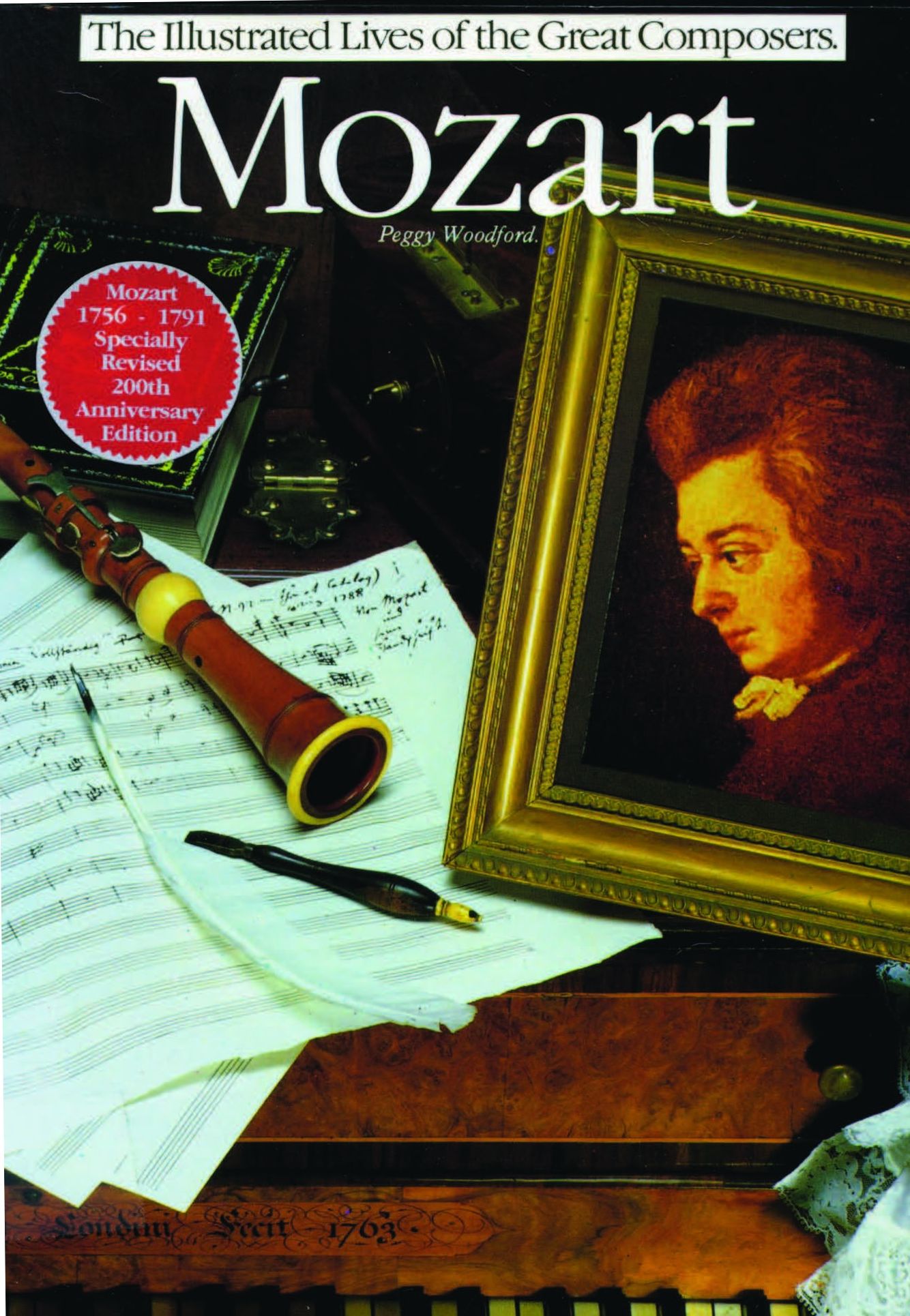 Mozart: 200th Anniversary Edition: Illustrated Lives Of The Great Composers