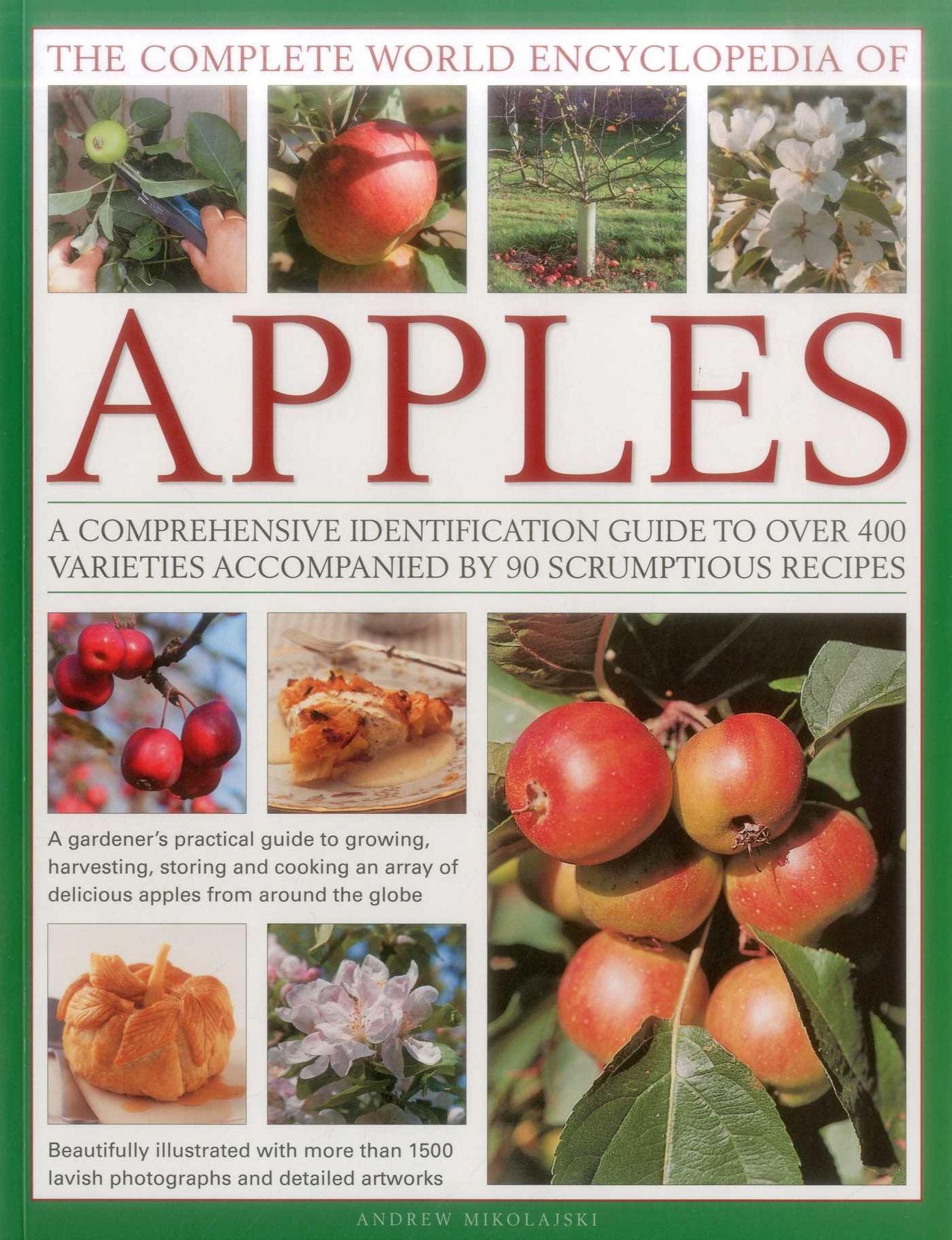 The Complete World Encyclopedia of Apples: A Comprehensive Identification Guide to Over 400 Varieties Accompanied by 95 Scrumptious Recipes