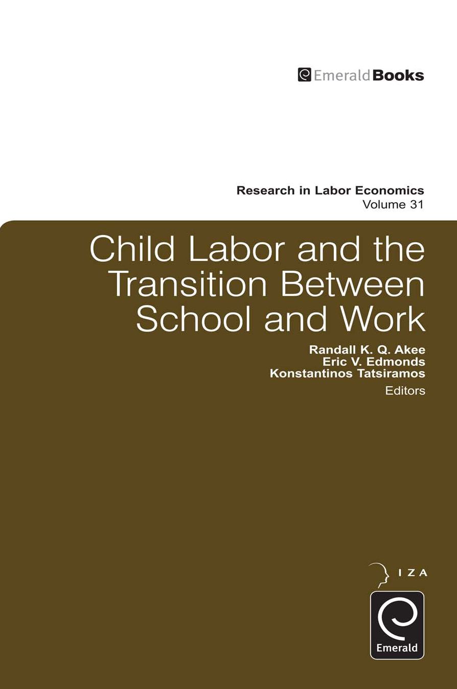 Child Labor and the Transition Between School and Work