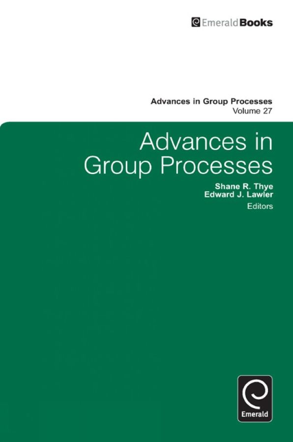Advances in Group Processes, Volume 27