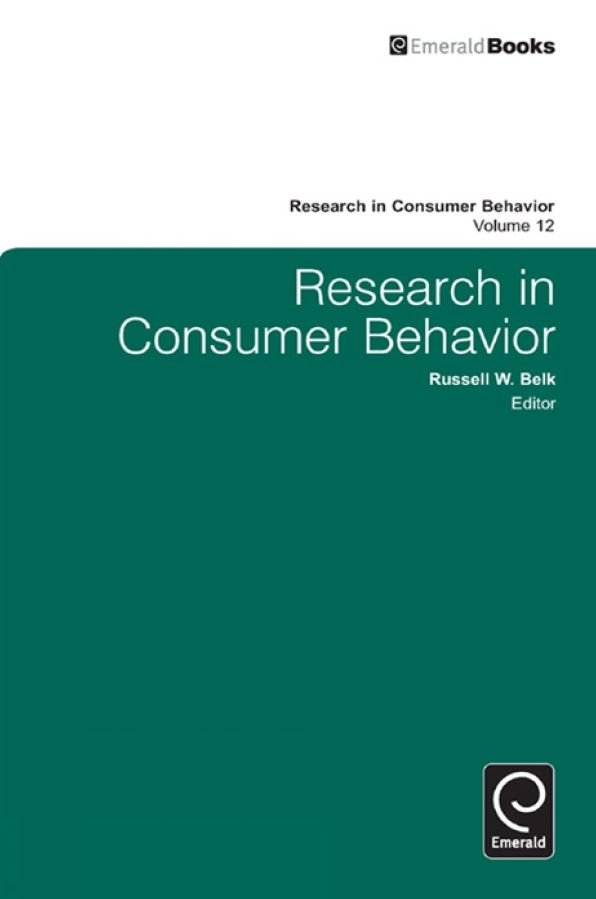 Research in Consumer Behaviour - Volume 12