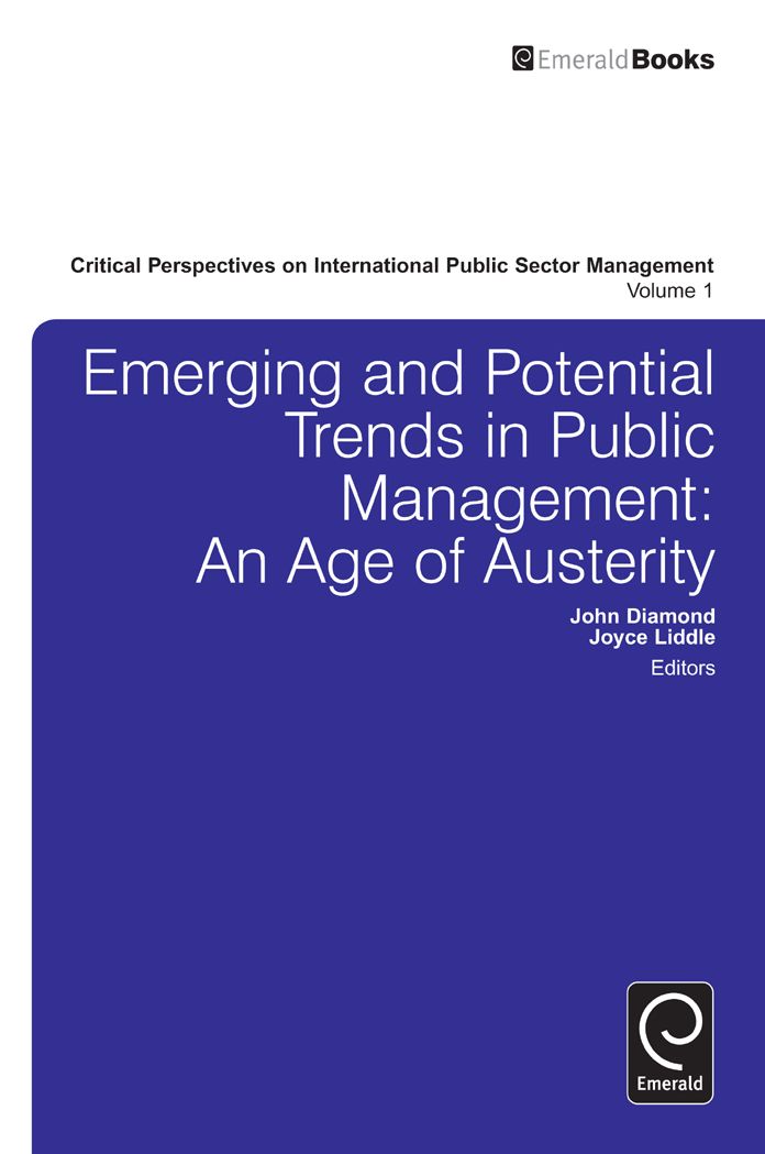 Emerging and Potential Trends in Public Management: An Age of Austerity