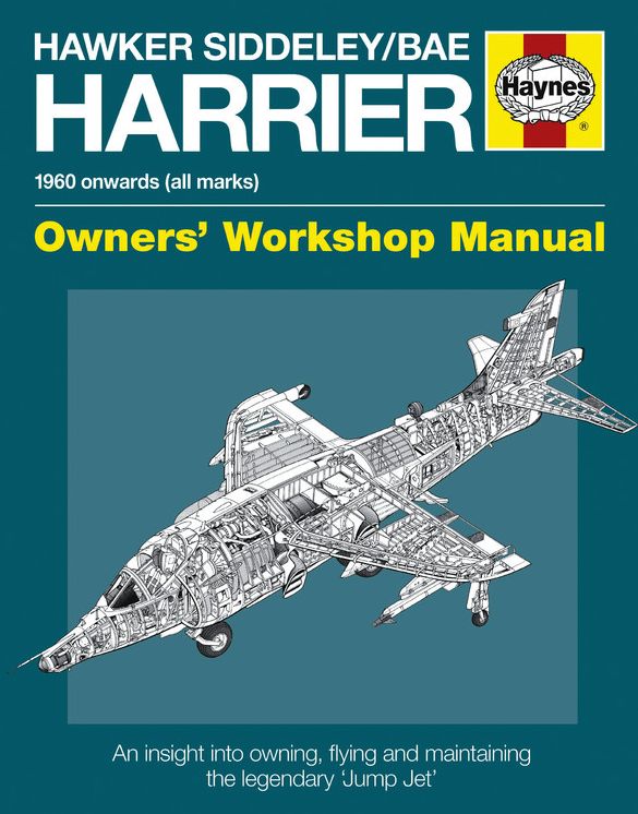 Hawker Siddeley/BAE Harrier Manual: 1960 Onwards (All Marks)