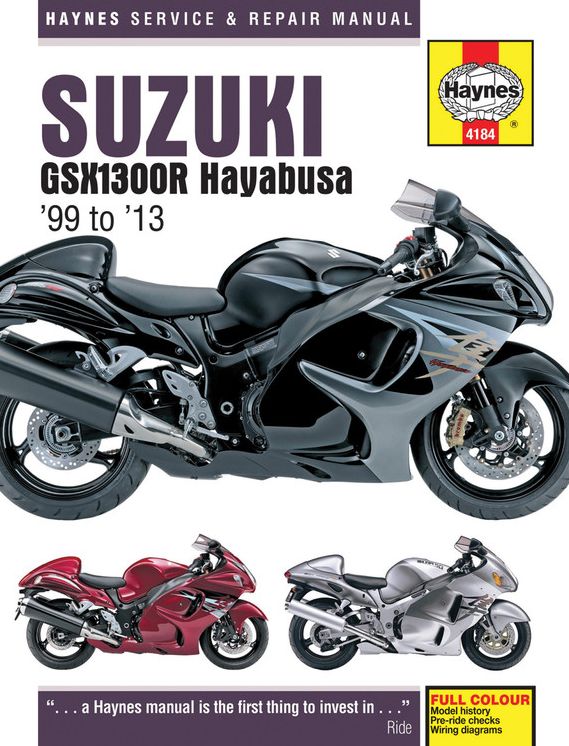 Suzuki GSX1300R Hayabusa '99 to '13