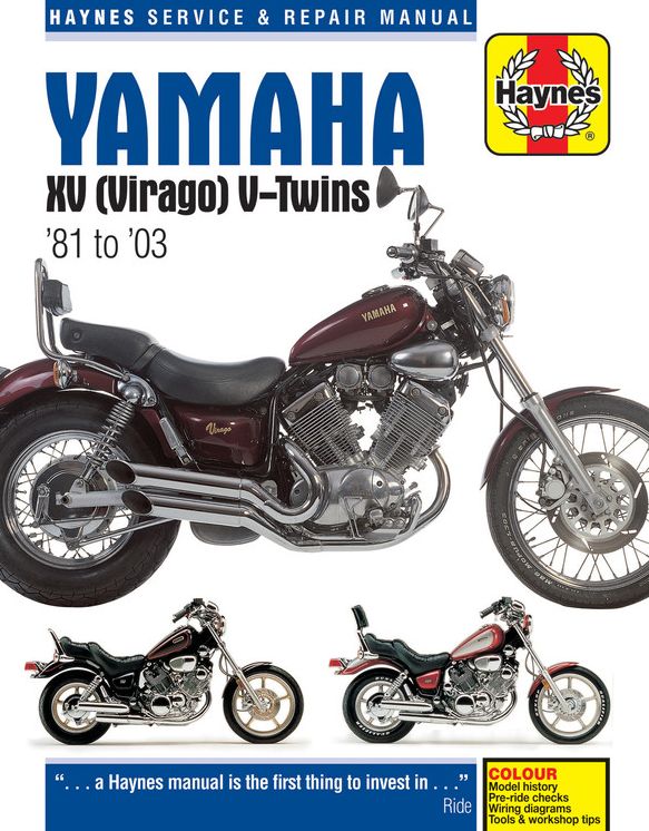 Yamaha XV (Virago) V-Twins '81 to '03