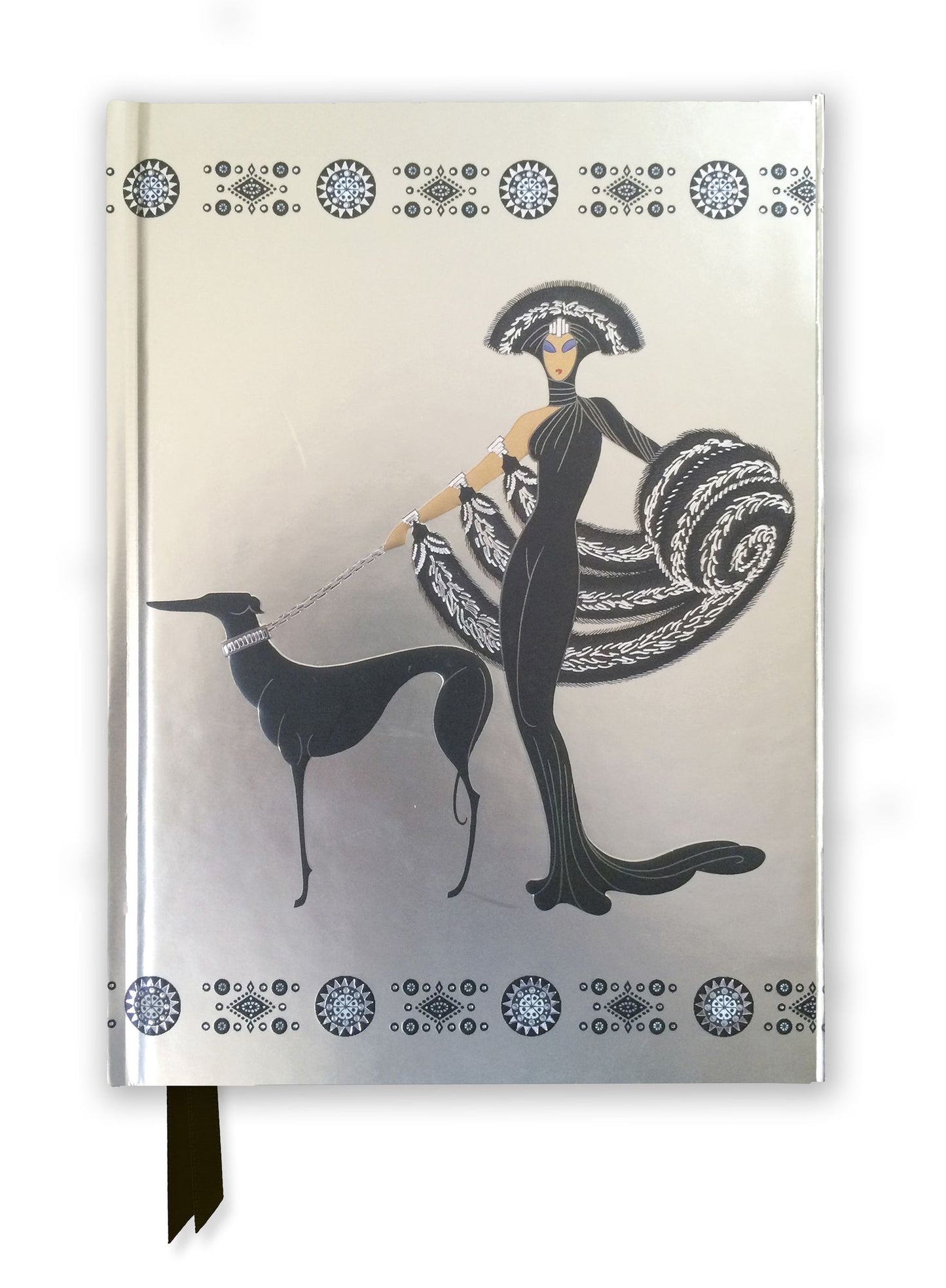 Erte Symphony in Black (Foiled Journal)