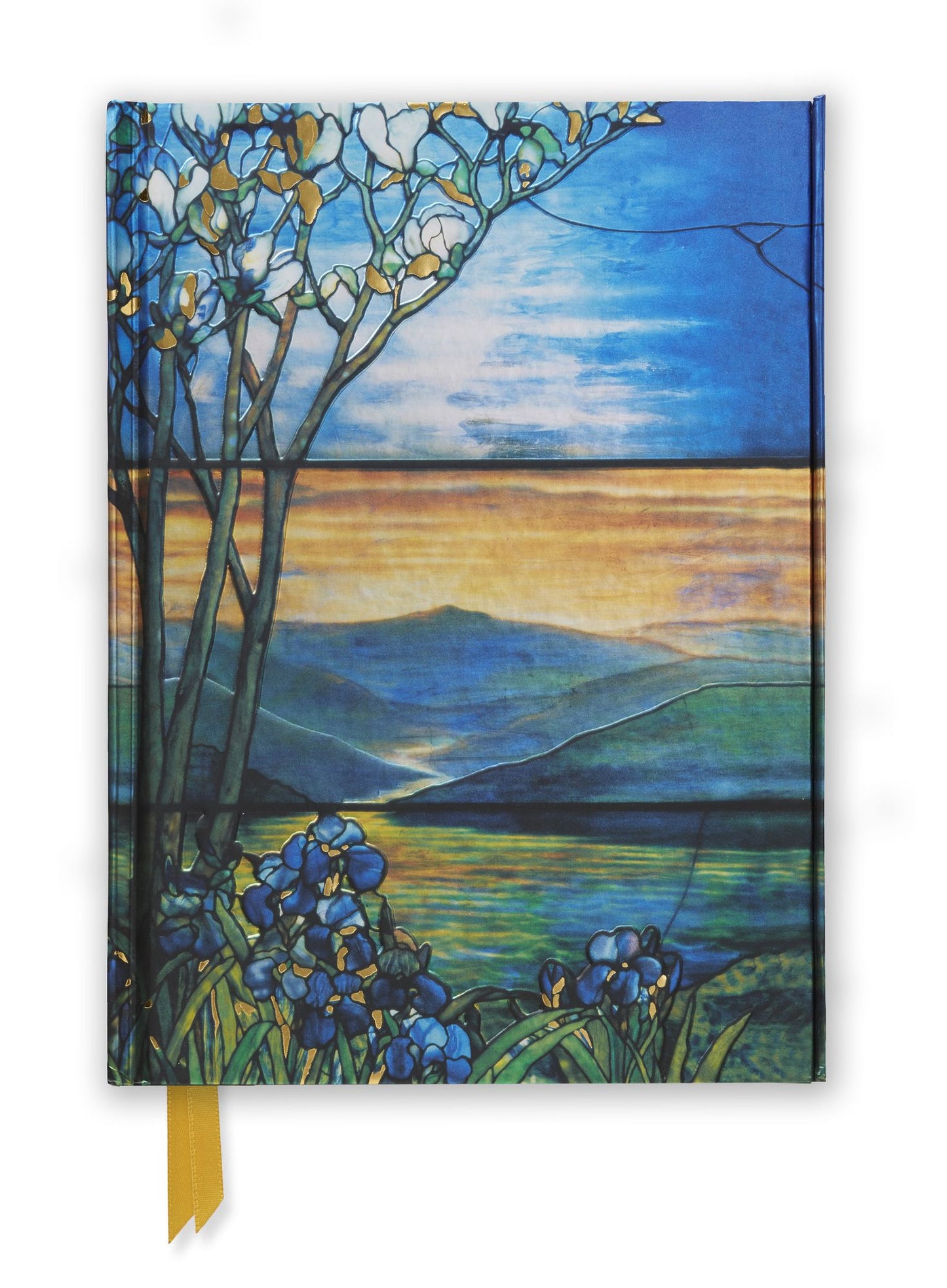 Tiffany Leaded Landscape with Magnolia Tree (Foiled Journal)