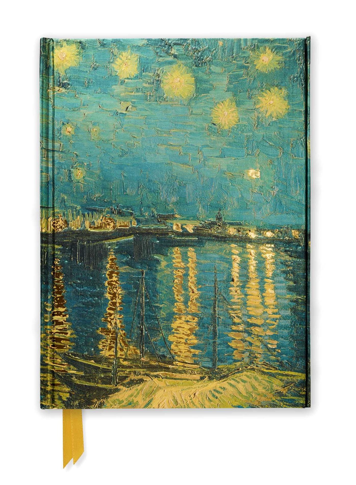 Vincent van Gogh: Starry Night over the Rhï¿½ne (Foiled Journal)