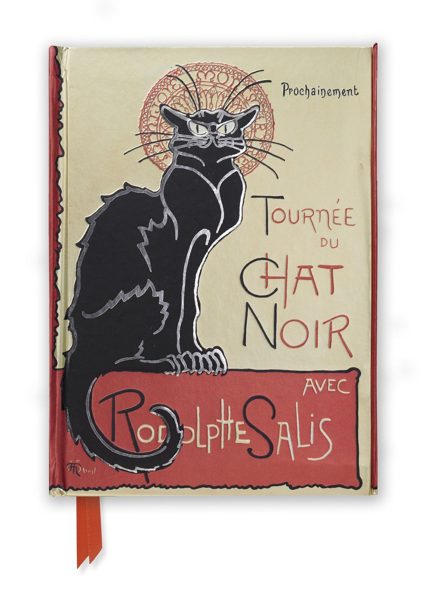 Steinlen: Tournee Du Chat Noir (Foiled Journal)