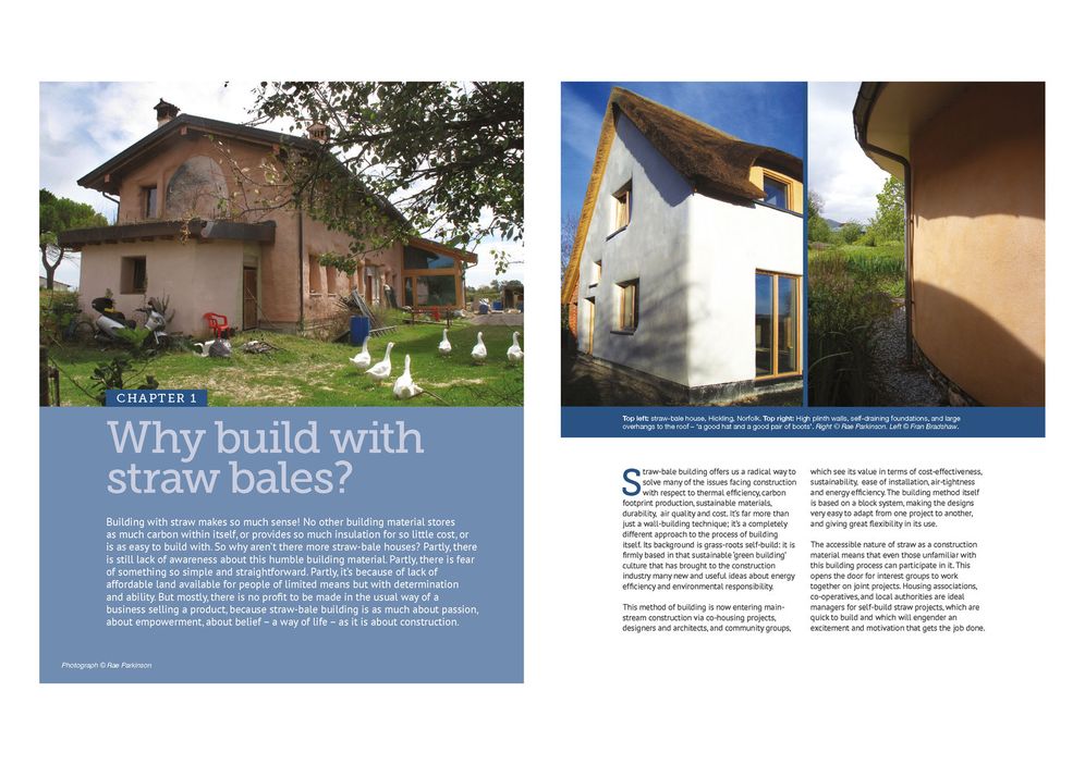 Building with Straw Bales: A Practical Manual for Self-Builders and Architects