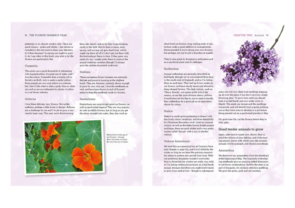 The Flower Farmer's Year: How to grow cut flowers for pleasure and profit