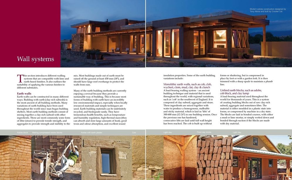 Clay and Lime Renders, Plasters and Paints: A How-To Guide to Using Natural Finishes