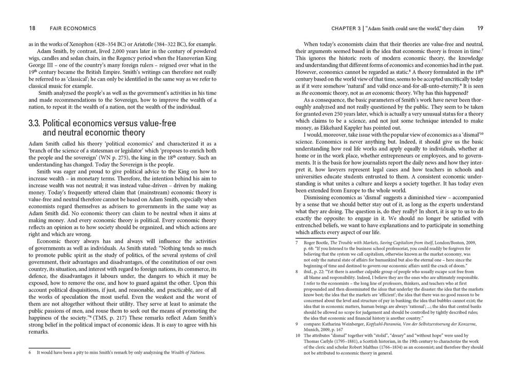 Fair Economics: Nature, money and people beyond neoclassical thinking