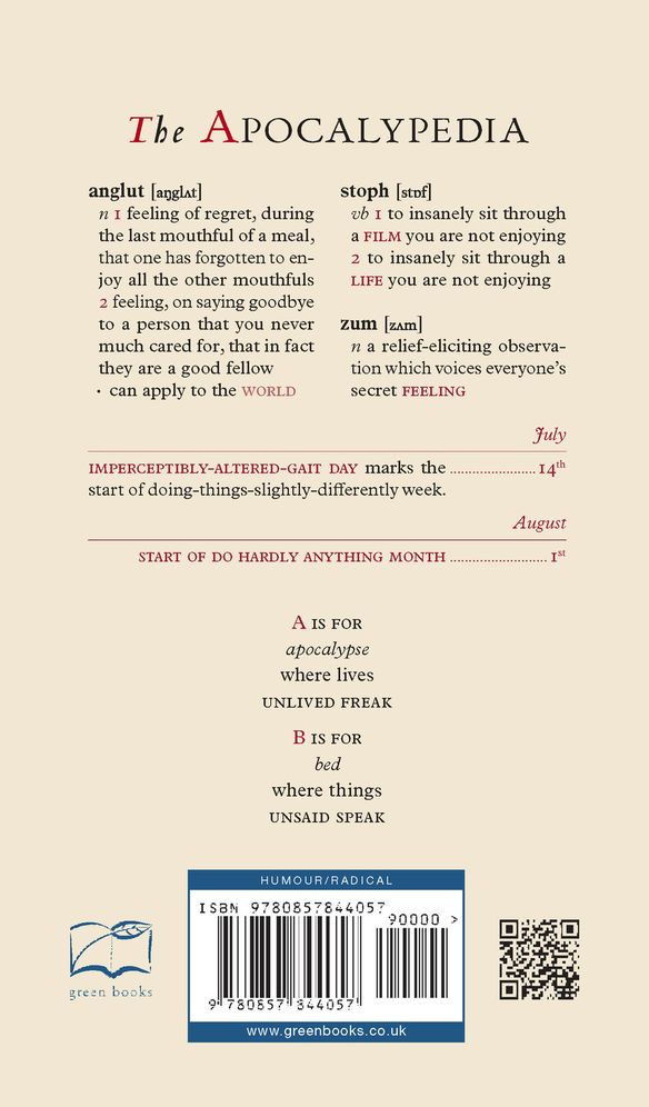 Apocalypedia: A utopian guide to what is and what isn't