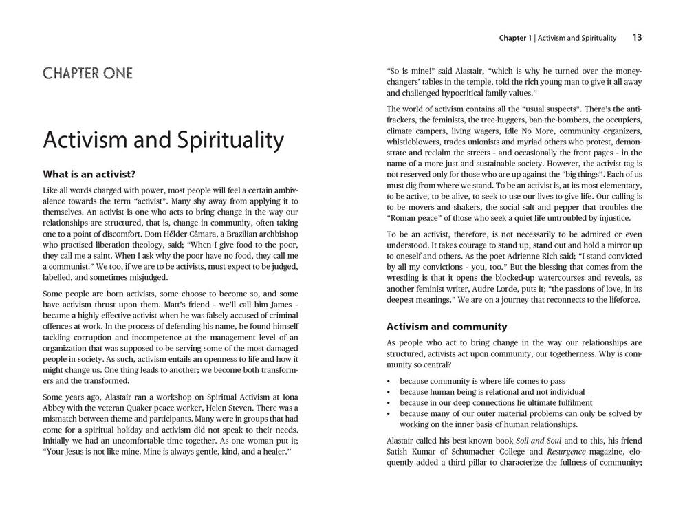 Spiritual Activism: Leadership as Service