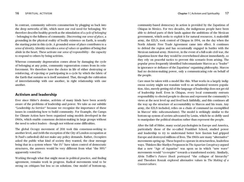 Spiritual Activism: Leadership as Service