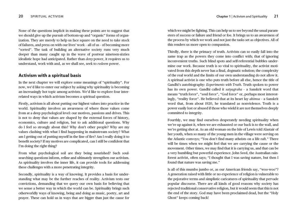 Spiritual Activism: Leadership as Service