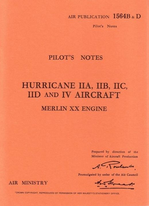 Hawker Hurricane II - Pilot's Notes
