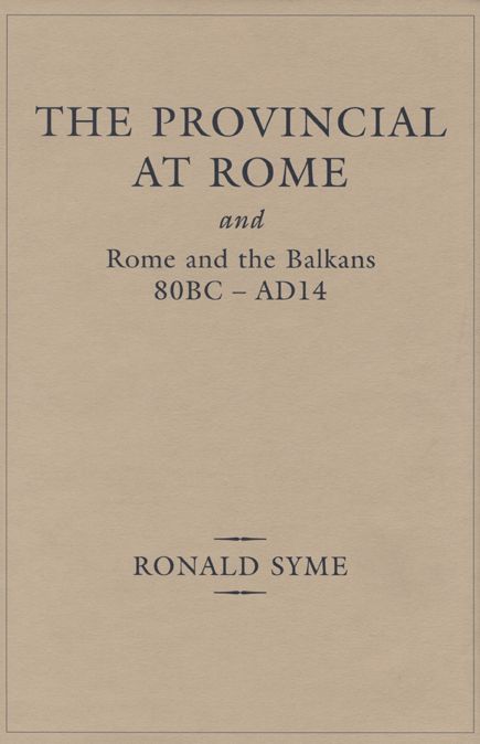 The Provincial at Rome