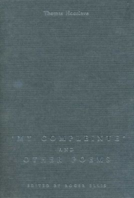 My Compleinte' and Other Poems