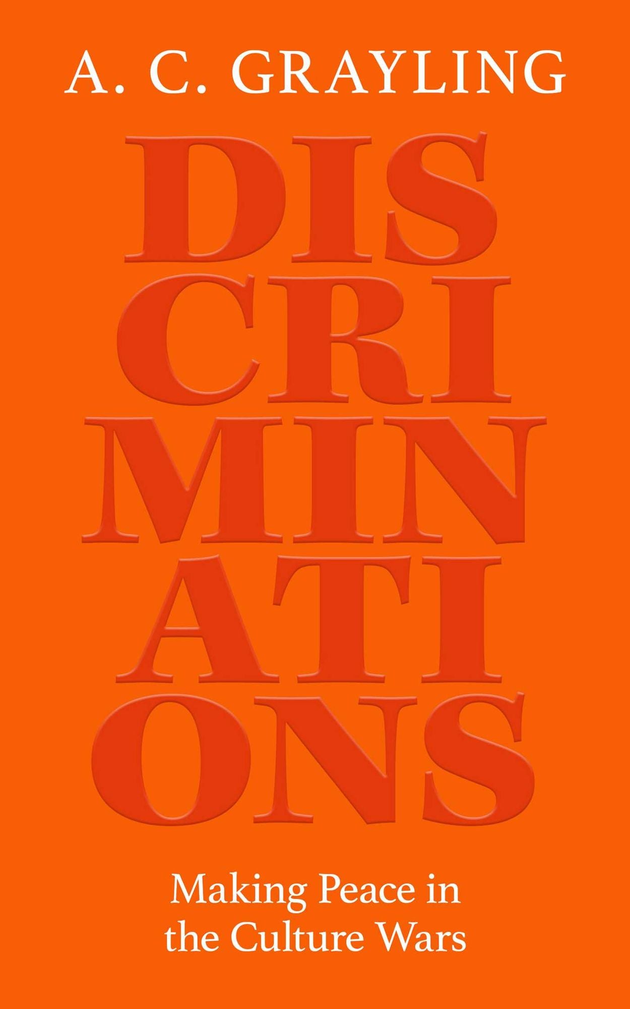 Discriminations: Achieving Peace in the Culture Wars