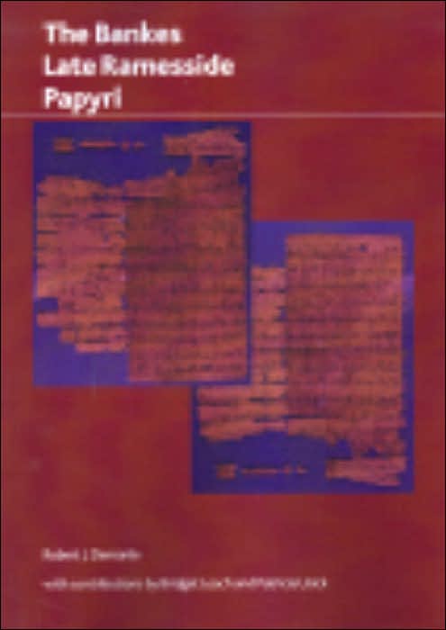 The Bankes' Late Ramesside Papyri