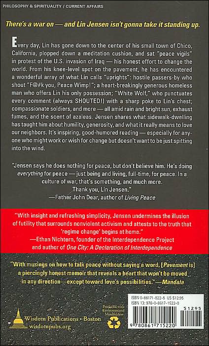 Pavement: Reflections on Mercy, Activism, and Doing Nothing for Peace
