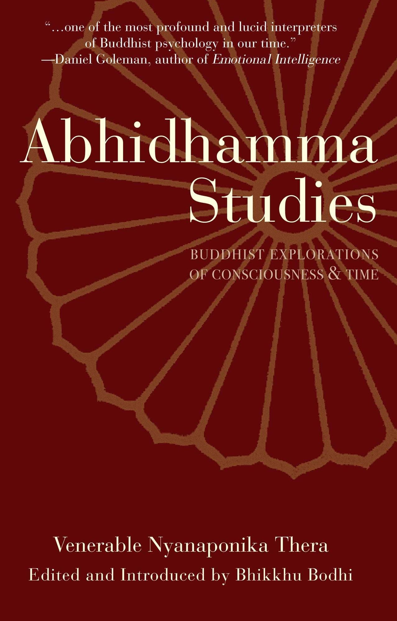 Abhidhamma Studies: Buddhist Explorations of Consciousness and Time