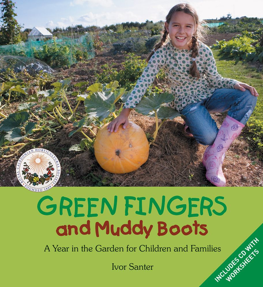 Green Fingers and Muddy Boots: A Year in the Garden for Children and Families [With CD (Audio)]