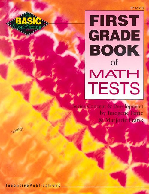 First Grade Book of Math Tests