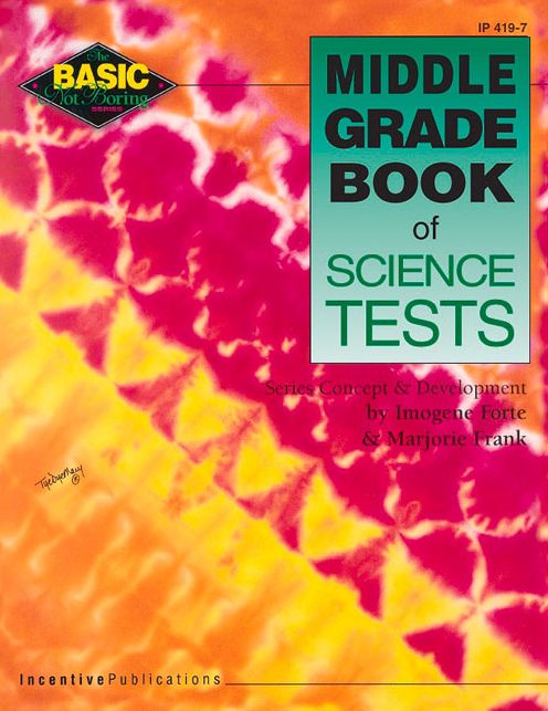 BNB Middle Grade Book of Science Tests