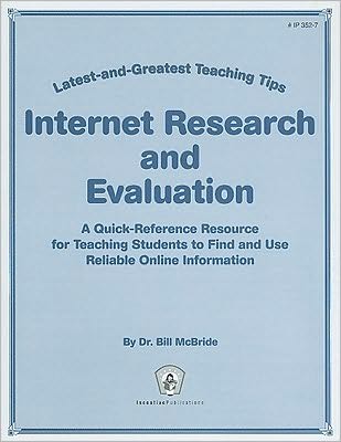 Internet Research & Evaluation Foldout