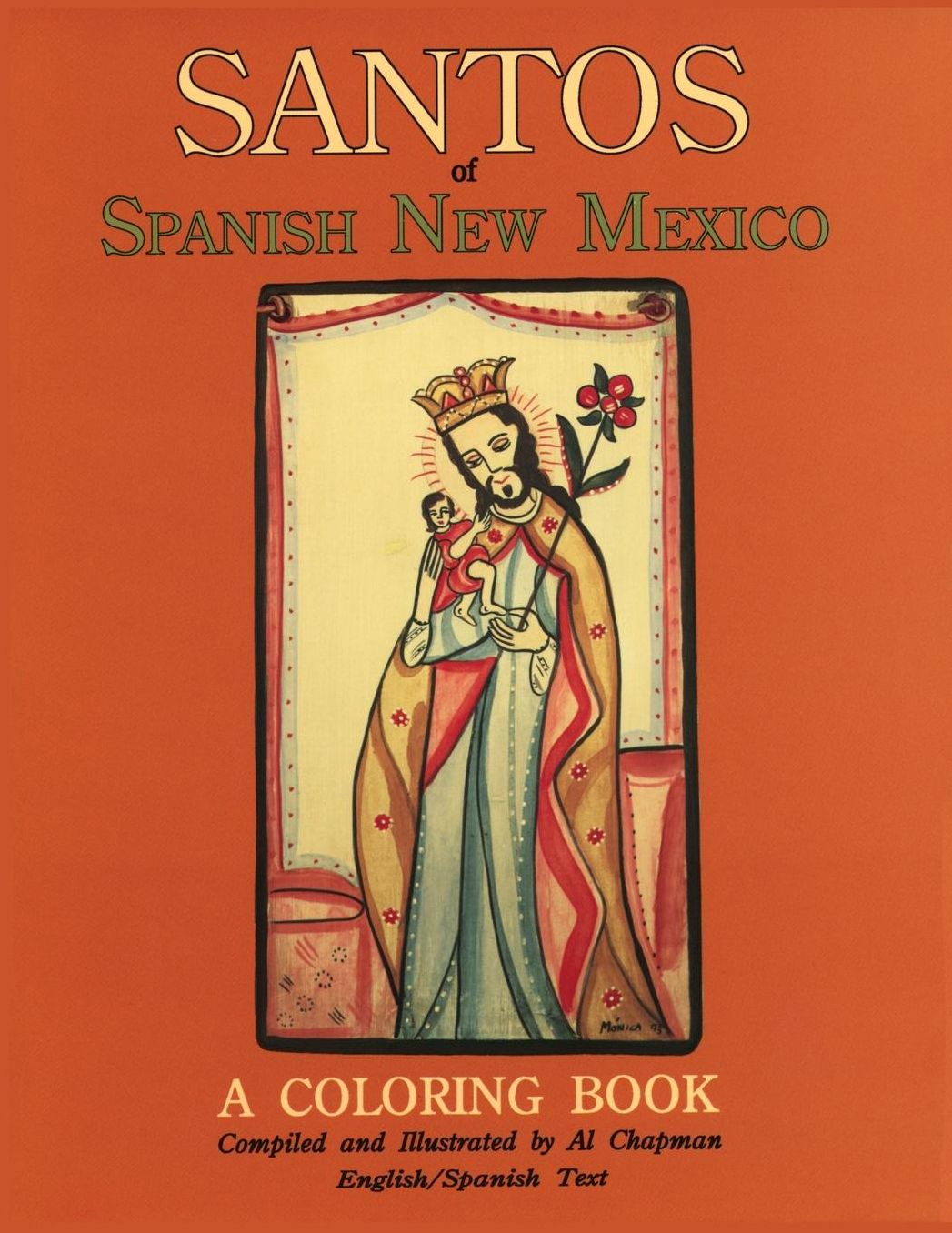 Santos of Spanish New Mexico: A Coloring Book