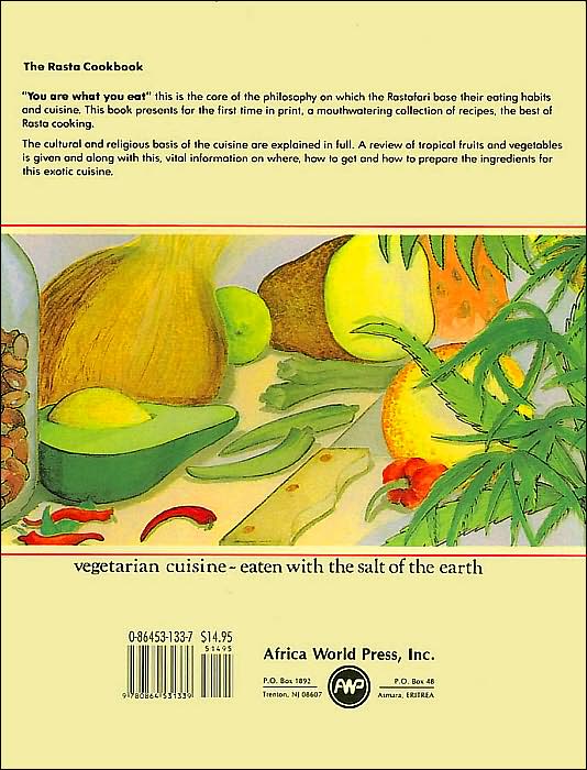 Rasta Cookbook: Vegetarian Cuisine - Eaten with the Salt of the Earth