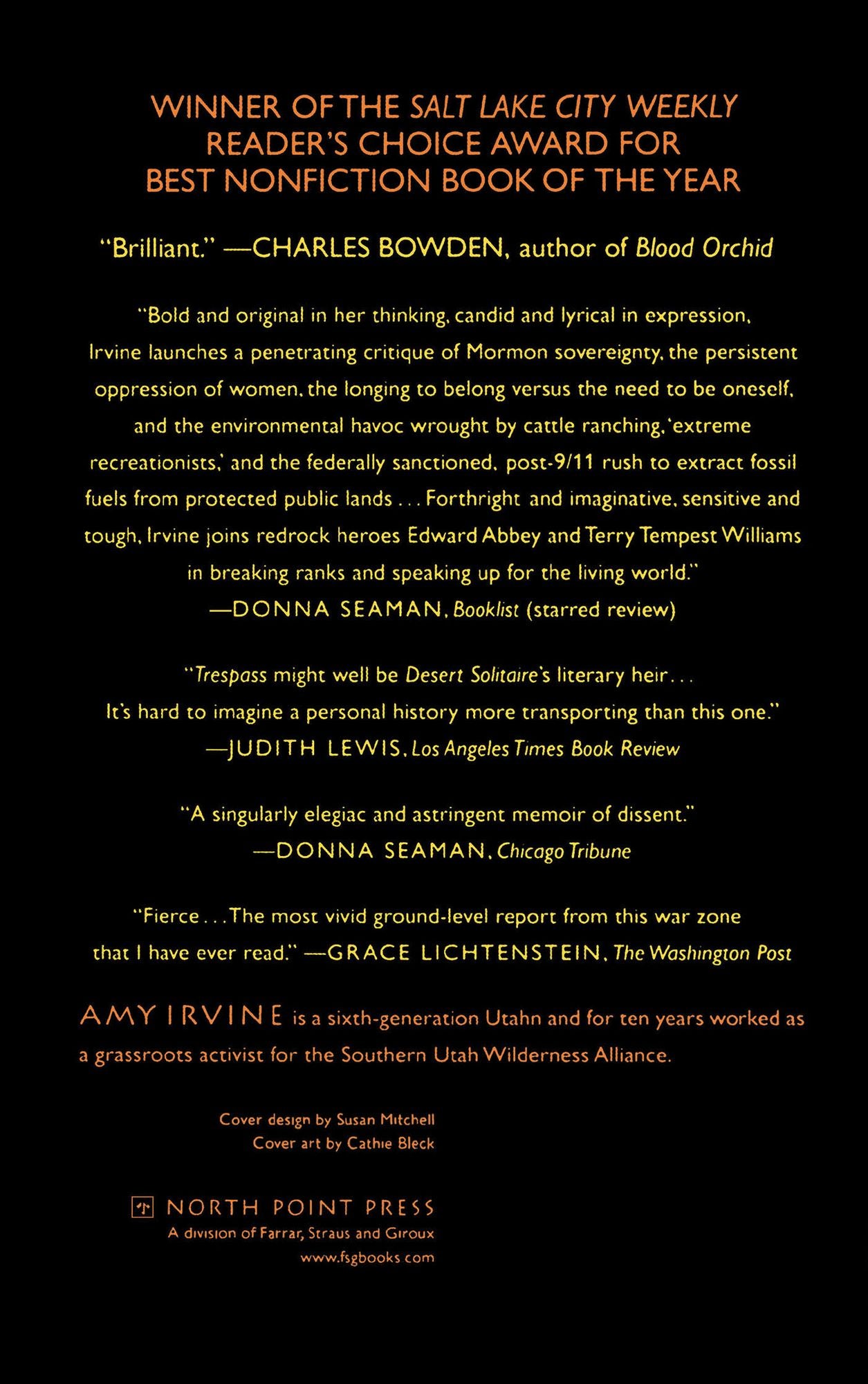 Trespass: Living at the Edge of the Promised Land