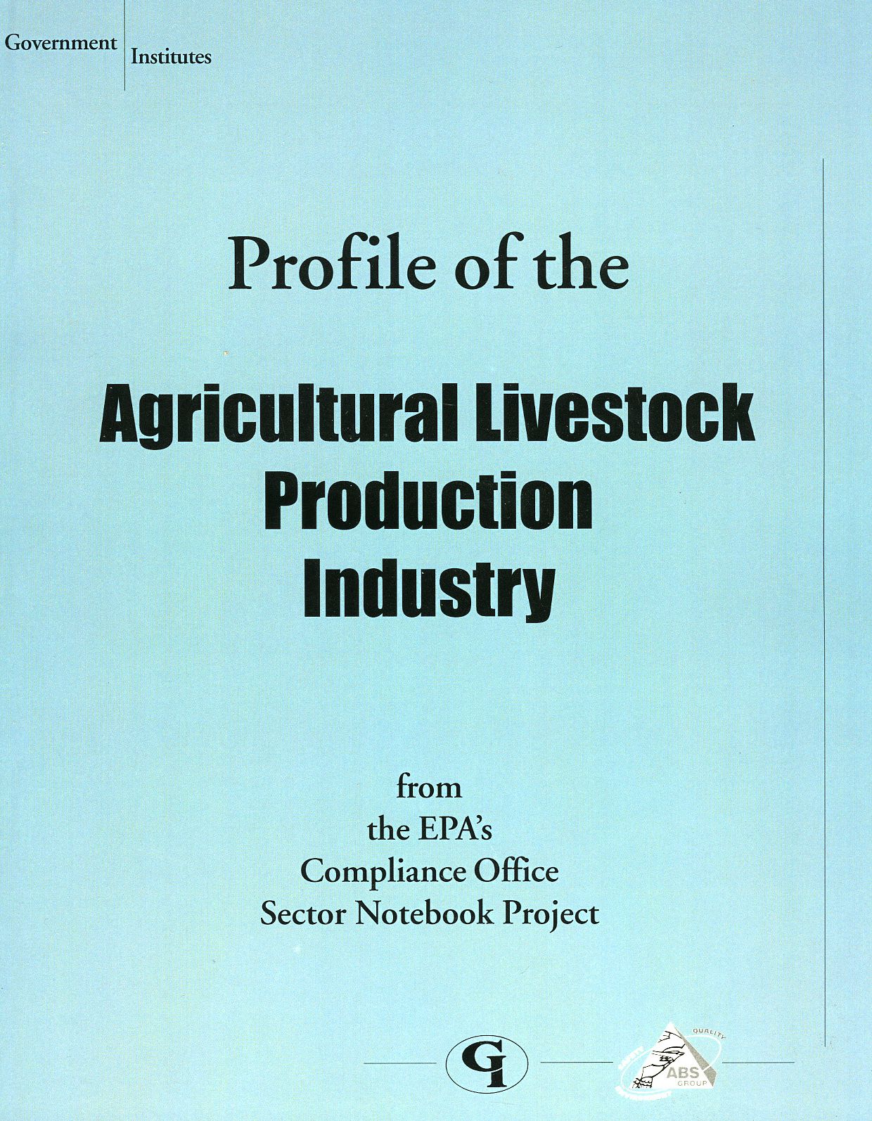 Agricultural Livestock Production Industry