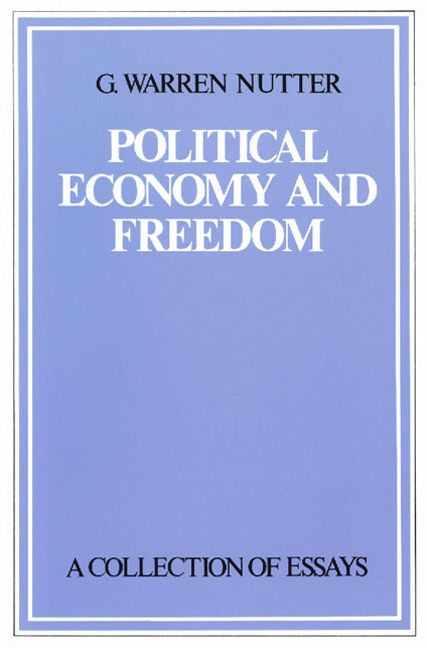 Political Economy and Freedom