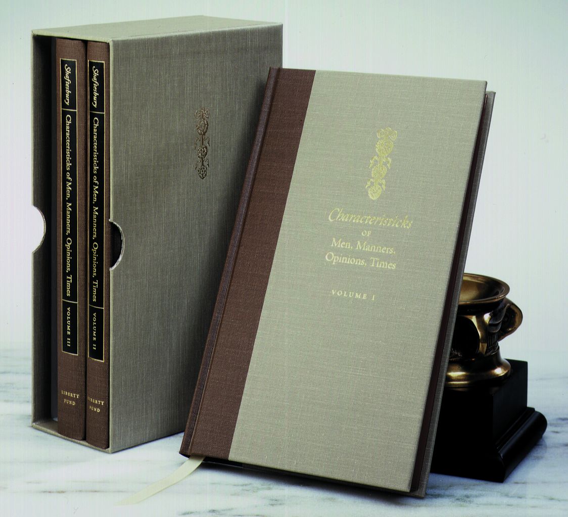 Characteristicks of Men, Manners, Opinions, Times: Three-Volume Slipcased Set, with Illustrations