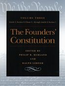 The Founders' Constitution Vol 3
