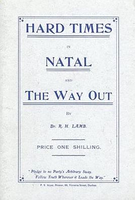 Hard Times in Natal and Wa