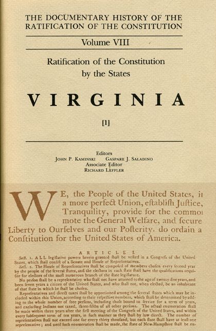 Ratification by the States: Virginia