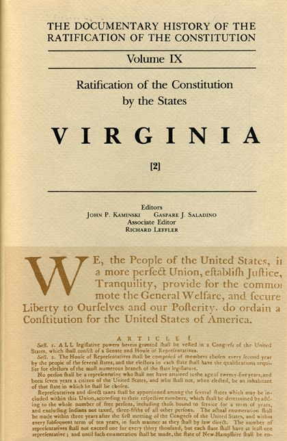 Ratification by the States: Virginia