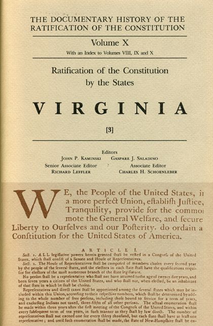 Ratification by the States: Virginia