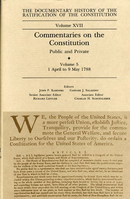 Commentaries on the Constitution
